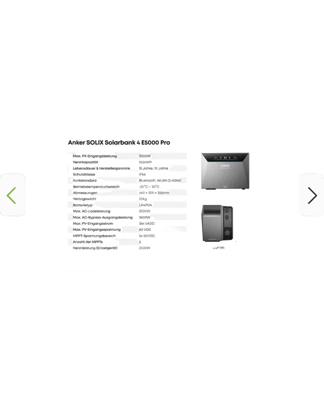Anker Solix Solarbank 4 Pro E5000